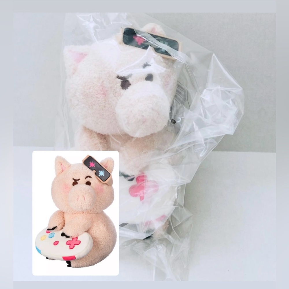 Disney Store China Toy Story Hamm Gamer Plush